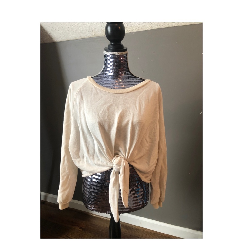 Cropped Light Sweater